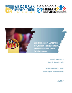 Late Elementary Outcomes for Children Participating in ABC Program (2009-2011 Cohorts)