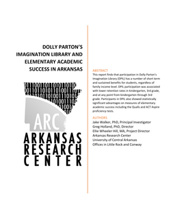 Dolly Parton's Imagination Library and Elementary Academic Success in Arkansas